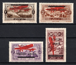 1927 Lebanon, French Colonies, Airmail, Complete Set