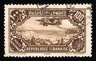 1930-31 Lebanon, French Colonies, Airmail