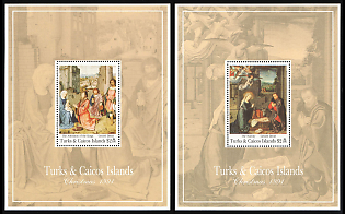 1991 Christmas, Turks and Caicos Islands, Souvenir Sheets