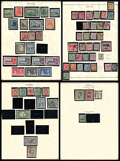 1860-1938 Jamaica, British Colonies, Group of stamps