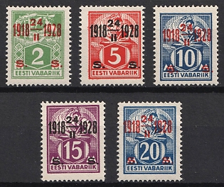 1928 Estonia, Complete Set