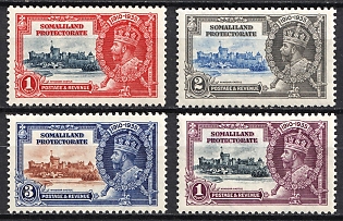 1935 Somaliland Protectorate, British Colonies, Silver Jubilee, Complete Set