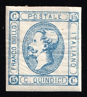 1863 15c Kingdom of Italy, Type 2