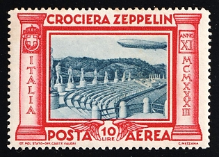 1933 10l Kingdom of Italy, Airmail Stamp