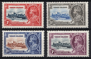 1935 British Virgin Islands, Silver Jubilee, Complete Set