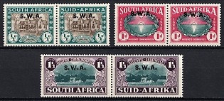 1939 South West Africa, British Colonies, Pairs, Complete Set