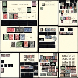 1909-1937 Group of British Colonies stamps