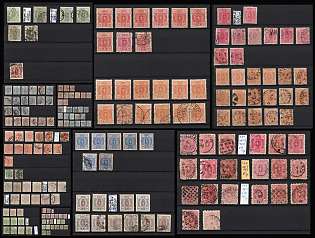 1860-1880 Russian Finland, Collection of Stamps