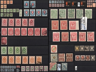 1856-1892 Russian Finland, Collection of Stamps