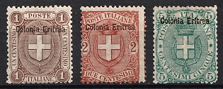1897-99 Eritrea, Italian Colonies