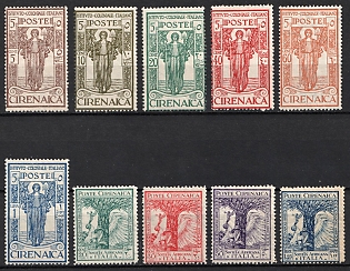 1926 Cyrenaica, Italian Colonies, Complete Sets