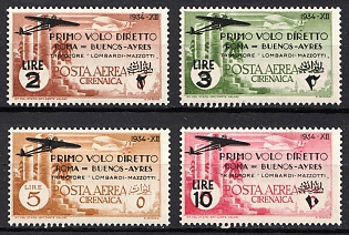 1934 Cyrenaica, Italian Colonies, Complete Set, Airmail Stamps