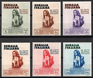 1934 Somalia, Italian Colonies, Complete Set