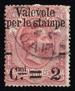 1890 2c on 50c Kingdom of Italy