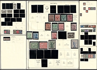 1903-1934 Eritrea, Italian Colonies, Collection of Stamps