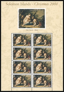 2003 Christmas, Solomon Islands, Variety, Souvenir Sheet
