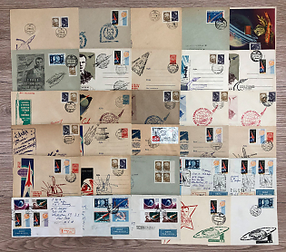 1962 (Apr) Space Exploration, Soviet Union, Collection of Commemorative Covers and Postcard