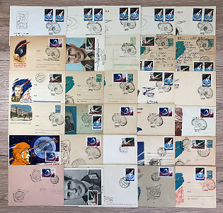 1962 (Aug) Space Exploration, Soviet Union, Collection of Commemorative Covers and Postcards