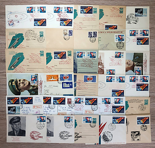 1962 (Aug) Space Exploration, Soviet Union, Collection of Commemorative Covers and Postcards