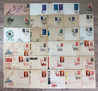 1962 (Nov) Space Exploration, Soviet Union, Collection of Commemorative Covers