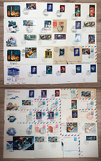 1978-80 (Dec - Mar) Space Exploration, Soviet Union, Collection of Commemorative Covers