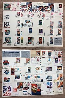 1980-81 (Apr - Apr) Space Exploration, Soviet Union, Collection of Commemorative Covers and Souvenir cards