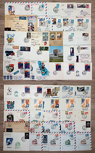 1982-85 (Oct - Jul) Space Exploration, Soviet Union, Collection of Commemorative Covers and Postcard