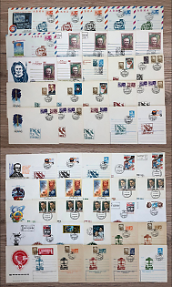 1985-87 (Jul - Jul) Space Exploration, Soviet Union, Collection of Commemorative Covers