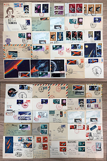 1966-67 (Nov - Jul) Space Exploration, Soviet Union, Collection of Commemorative Covers and Postcards