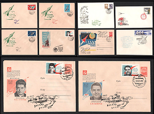 1964 (Oct) Launch of the ‘Voskhod’, Soviet Union, Space Exploration, Group of Commemorative Covers