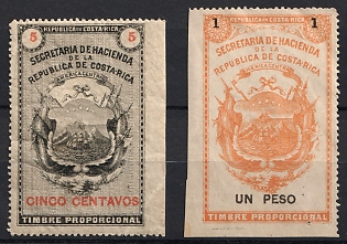 1936 Costa Rica, Revenue Stamps