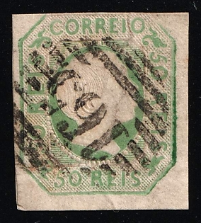 1855 50r Kingdom of Portugal