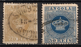1870-85 Angola, Portuguese Сolonies