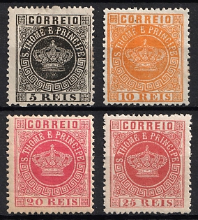 1870-85 Sao Tome and Principe, Portuguese Сolonies
