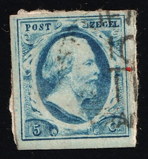 1852 5c Netherlands