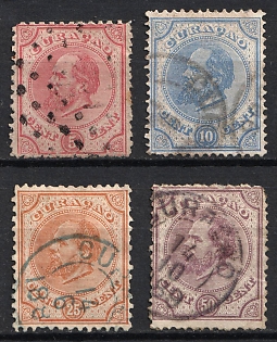 1876-89 Curacao, Netherlands Colonies
