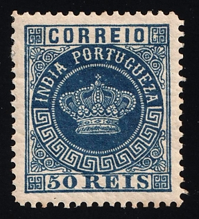 1880-81 50r Portuguese India, Portuguese Сolonies