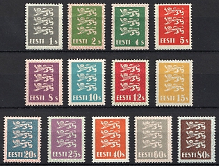 1928 Estonia, Complete Set