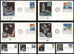 1981 (21 May) Kennedy Space Center, United States, Space Exploration, Group of First Day Covers