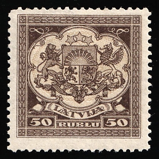 1922 50r Latvia