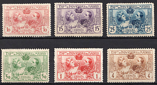 1907 Spain, Complete Set
