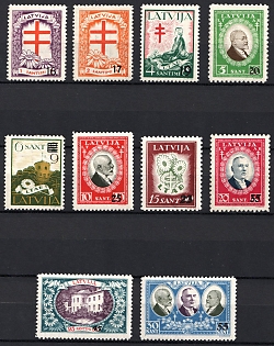 1931 Latvia, Complete Set
