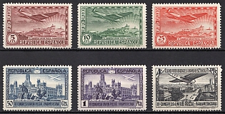 1931 Spain, Airmail, Complete Set