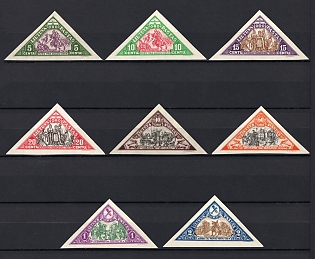 1932 Lithuania, Type B, Airmail, Complete Set