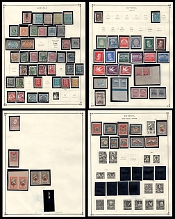1918-1939 Estonia, Collection of Different Issues