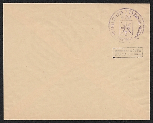 1882 and later 5k Tula Zemstvo Postal Stationery Cover, 146 x 115 mm, Watermark Small Grid, Paper 0.044-0.045 mm, Unrecorded