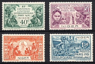 1931 Niger, French Colonies, Complete Set