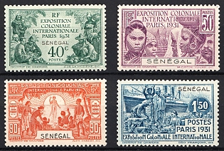 1931 Senegal French Colonies, Complete Set