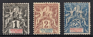 1903 Senegambia and Niger, French Colonies