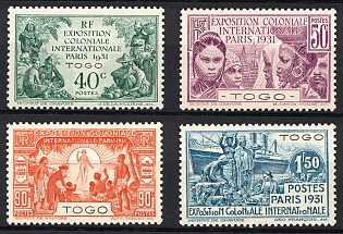 1931 Togo, French Colonies, Complete Set
